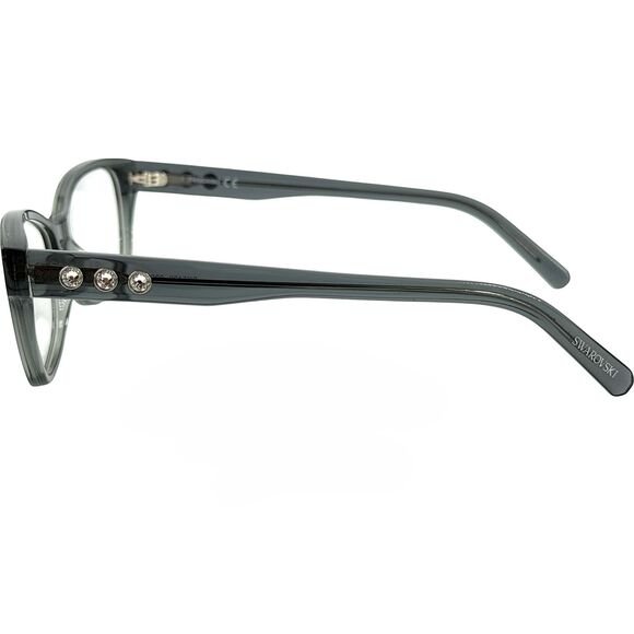 Swarovski SK5430 Womens Plastic Eyeglass Frame 020 Grey 53-15 main image 5